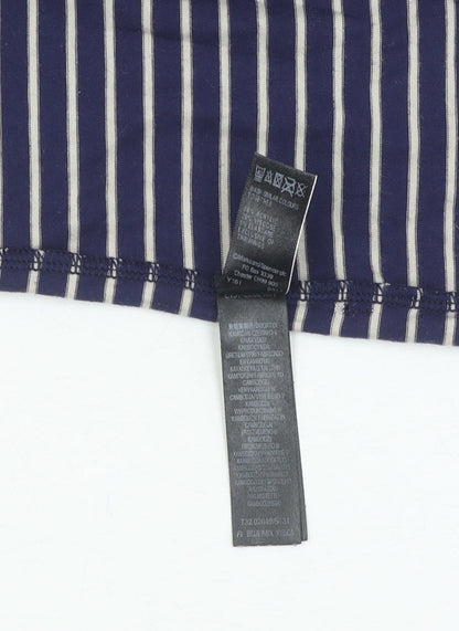 Womens UK Size XL Marks and Spencer Blue Jersey T-Shirt