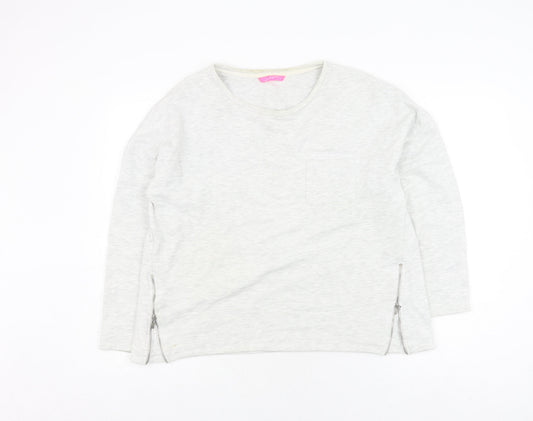 Womens UK Size 14 Marks and Spencer Grey Pullover Sweatshirt