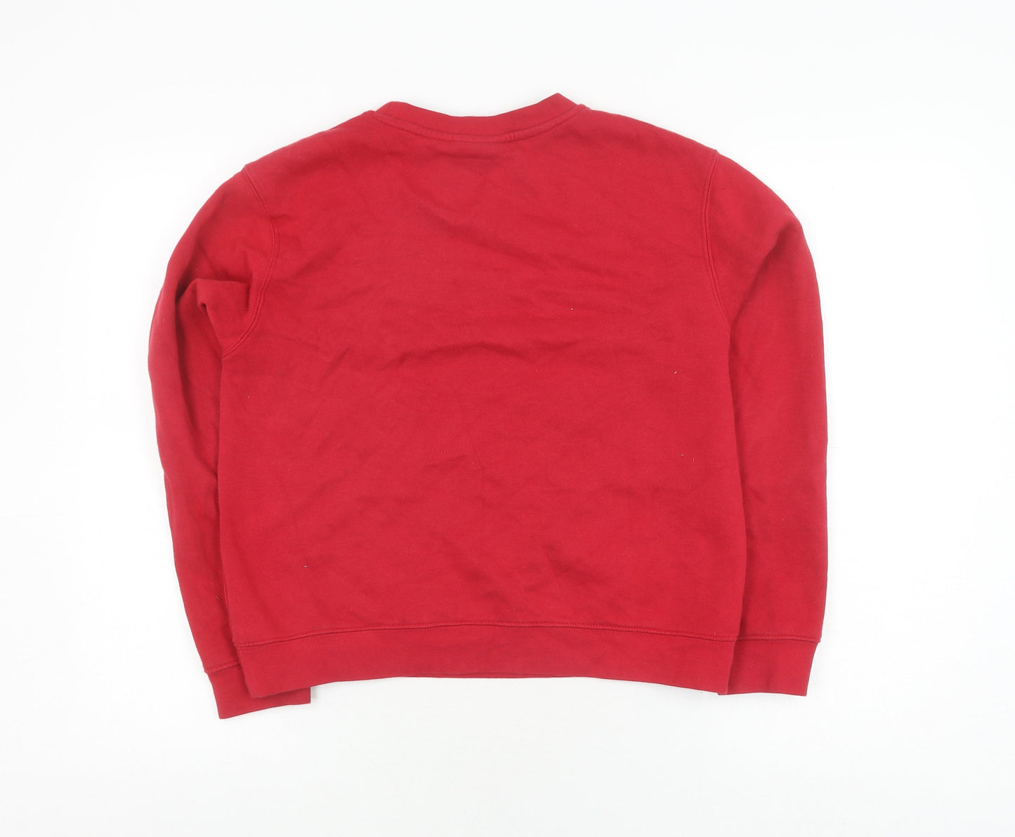 Monki Women's Red XS Pullover Sweatshirt