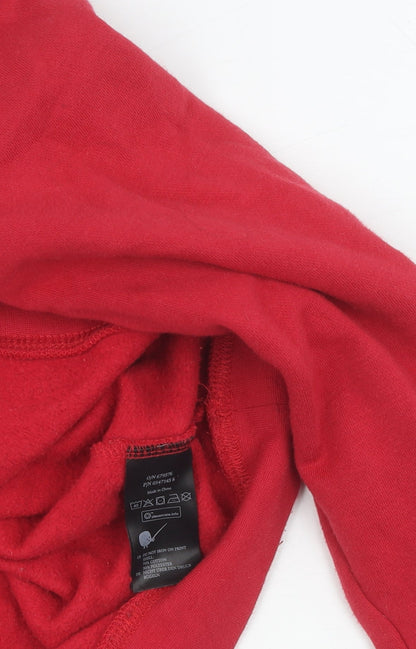 Monki Women's Red XS Pullover Sweatshirt