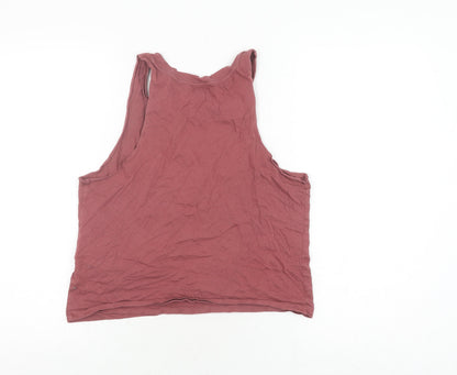 Victoria's Secret Pink Women's Pink Crop Tank Size M