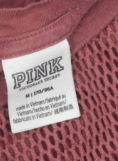 Victoria's Secret Pink Women's Pink Crop Tank Size M