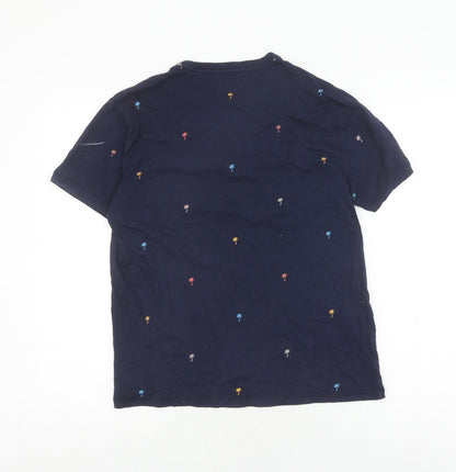 Mens UK Size M Gap Blue  T-Shirt