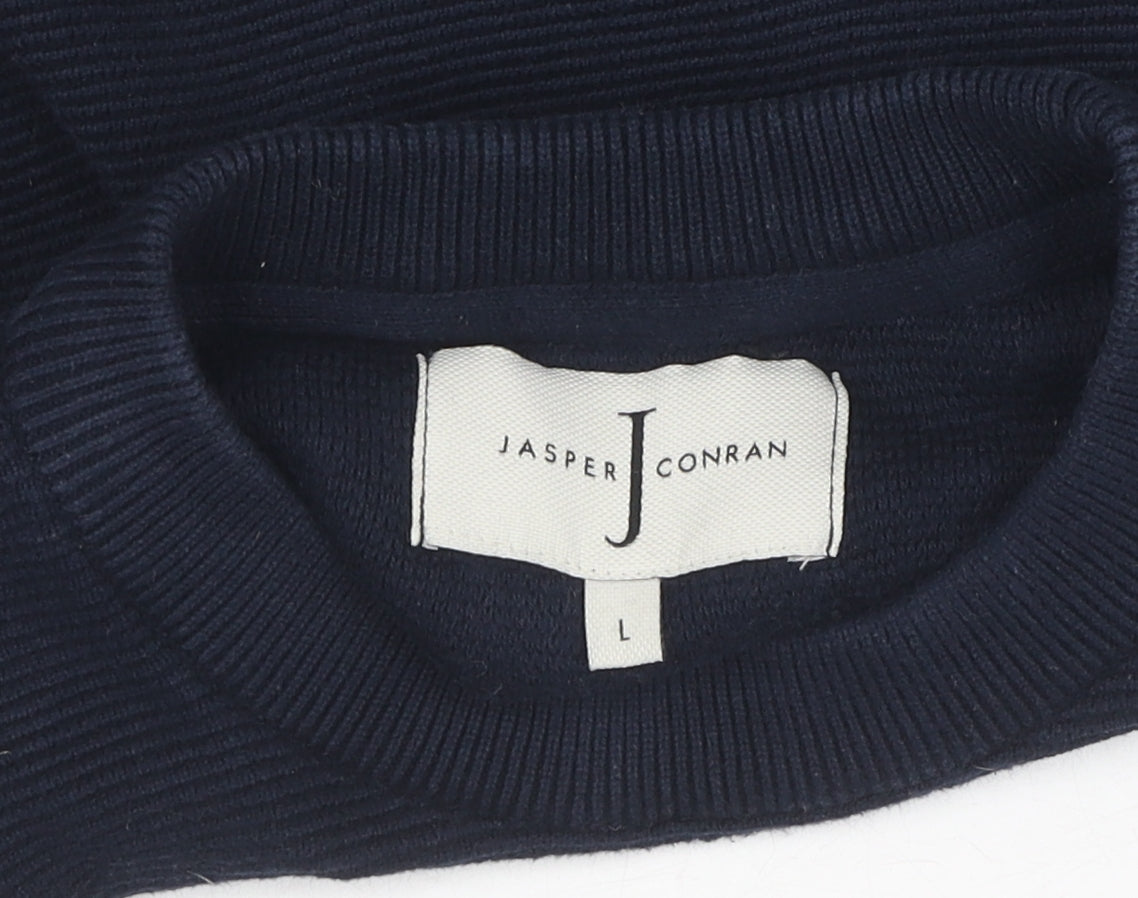 Jasper Conran Men's Blue L Pullover Jumper