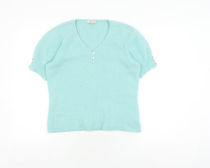 Womens UK Size M CC Blue  Polo