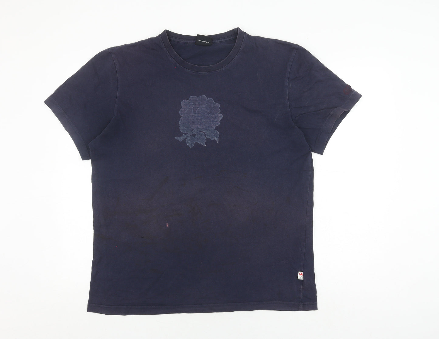 Mens UK Size XL Canterbury Blue  T-Shirt