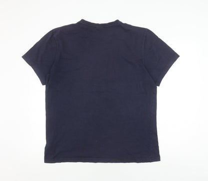Mens UK Size XL Canterbury Blue  T-Shirt