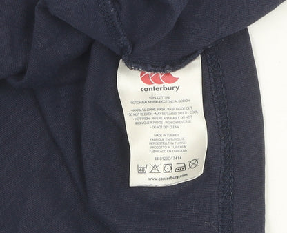 Mens UK Size XL Canterbury Blue  T-Shirt