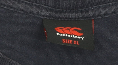 Mens UK Size XL Canterbury Blue  T-Shirt