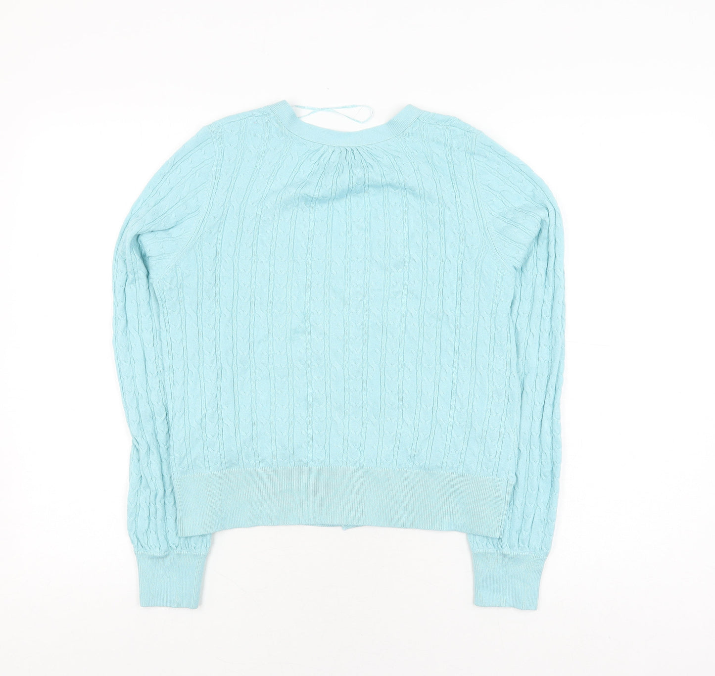 Womens UK Size M Pimkie Blue Cardigan Jumper