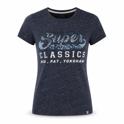 Womens UK Size S Superdry Blue  T-Shirt