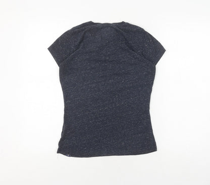 Womens UK Size S Superdry Blue  T-Shirt