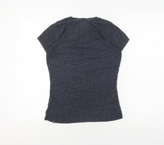 Womens UK Size S Superdry Blue  T-Shirt