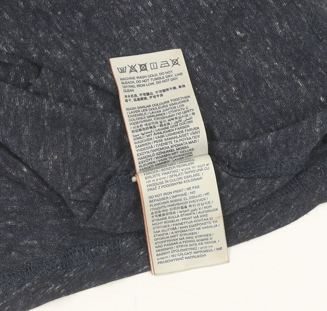 Womens UK Size S Superdry Blue  T-Shirt