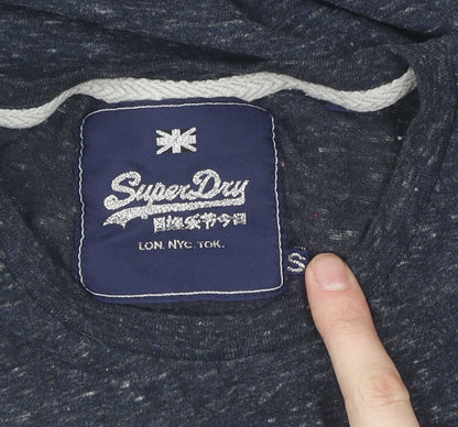 Womens UK Size S Superdry Blue  T-Shirt