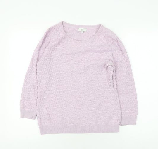 Womens UK Size S CC Ivory Pullover Jumper