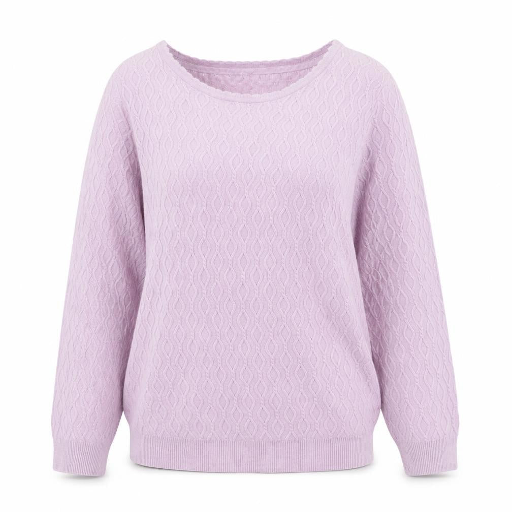 Country Casuals Women's Ivory Pullover Jumper Size S Cable-Knit