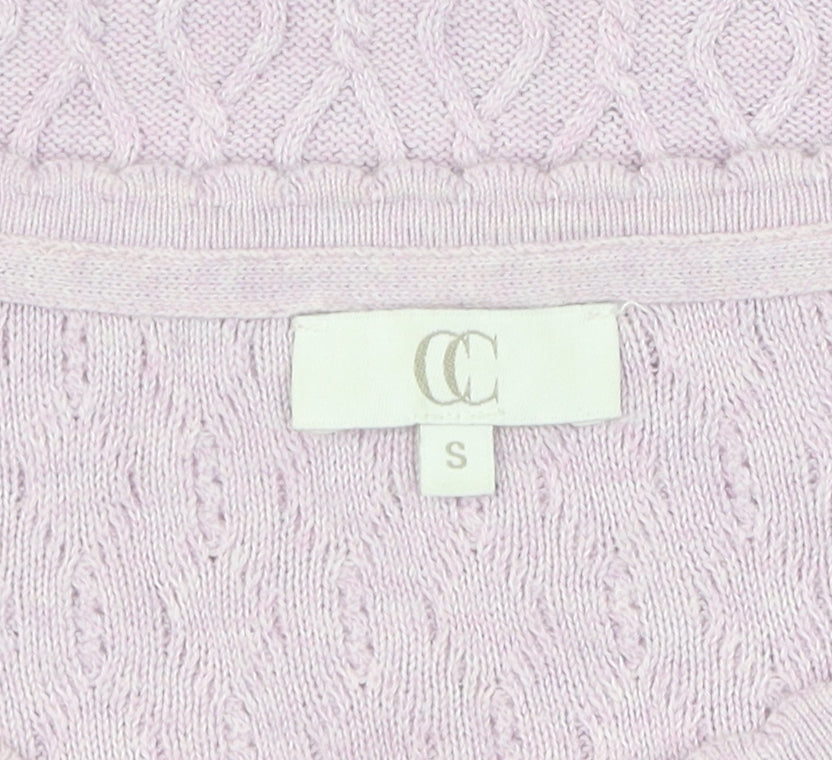 Womens UK Size S CC Ivory Pullover Jumper
