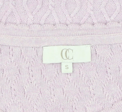 Womens UK Size S CC Ivory Pullover Jumper
