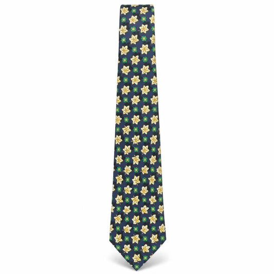 Tootal Men's Blue Floral Tie One Size Polyester
