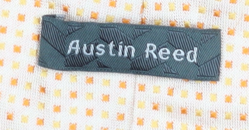 Austin Reed Men's Beige Geometric Silk Tie