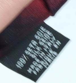 Kenzo Men's Red Plaid Silk Tie