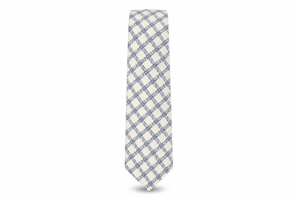 Mens John Collier Multicoloured Plaids & Checks   Tie