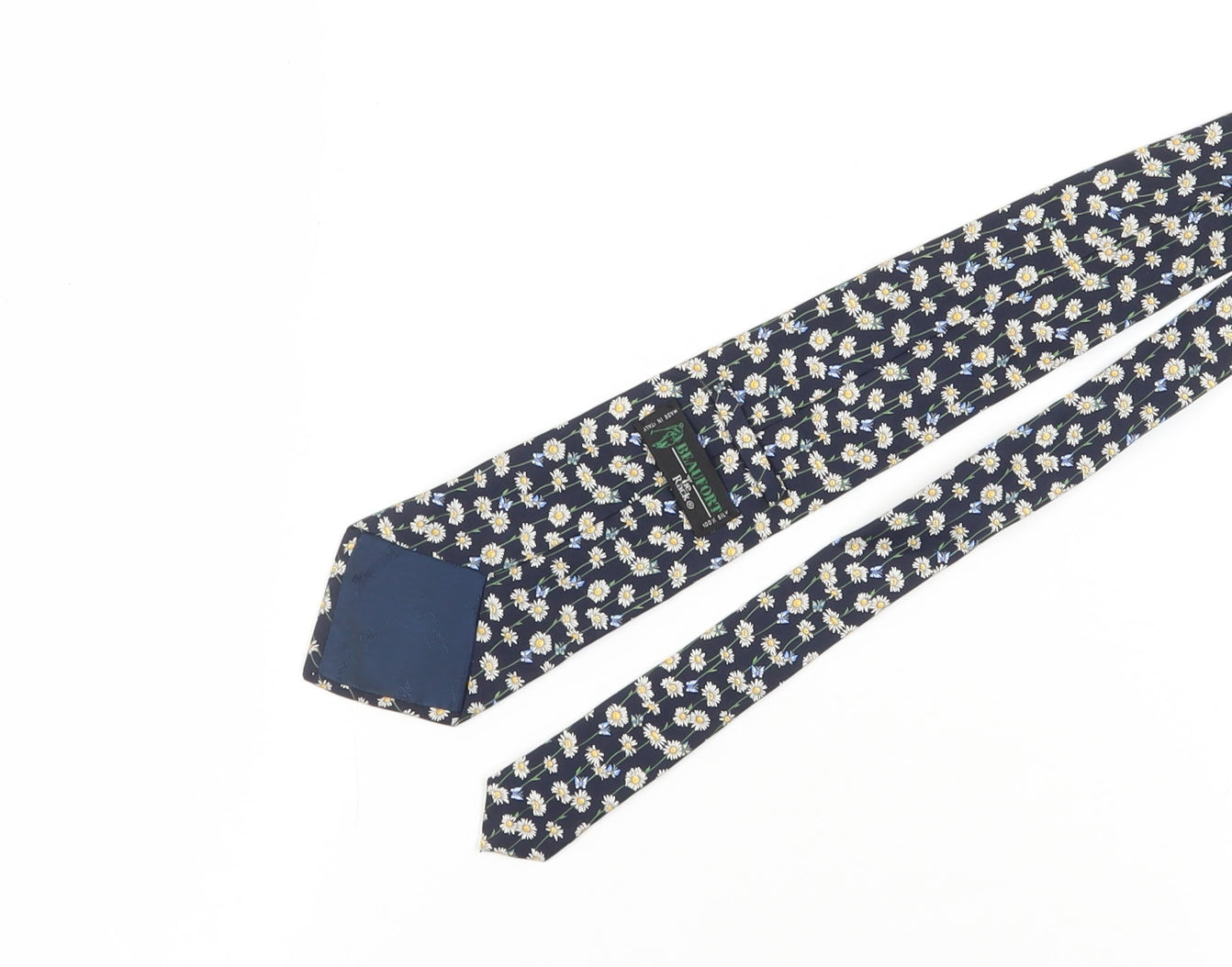 Mens Beaufort Blue Floral 100% Silk  Tie