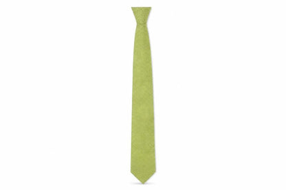 Mens Debenhams Green Geometric 100% Silk Slim Tie