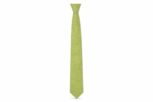Mens Debenhams Green Geometric 100% Silk Slim Tie
