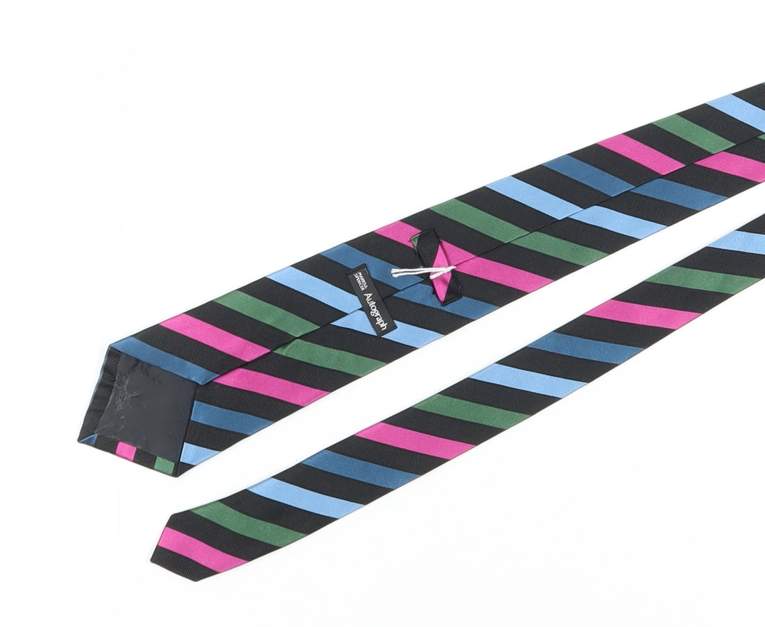 Marks and Spencer Men's Multicoloured Silk Tie