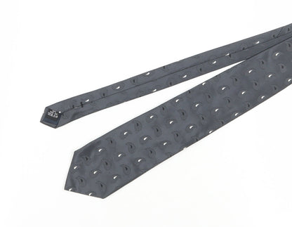 Tie Rack Men's Grey Paisley Silk Tie