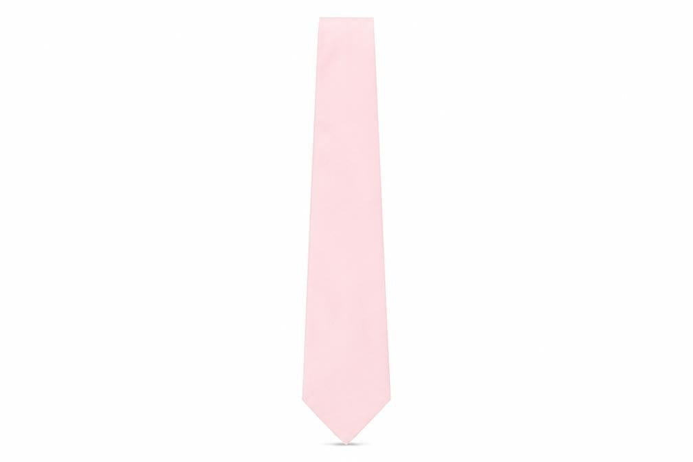 Mens TieRack Pink  100% Silk Designer Tie