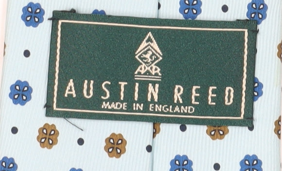 Austin Reed Men's Blue Floral Silk Tie