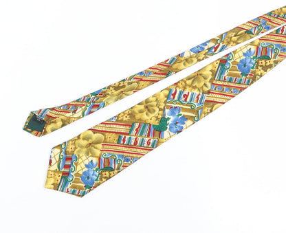 Jacques Estier Men's Multicoloured Floral Tie