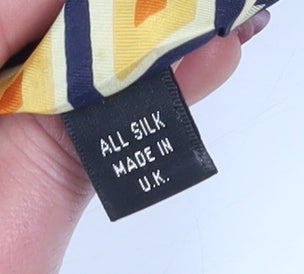 Pierre Cardin Men's Silk Geometric Tie - Multicoloured