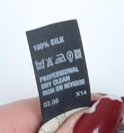 Marks and Spencer Men's Red Striped Silk Tie