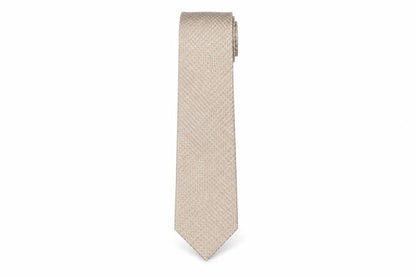 Mens Hammond & Co Beige  100% Silk  Tie