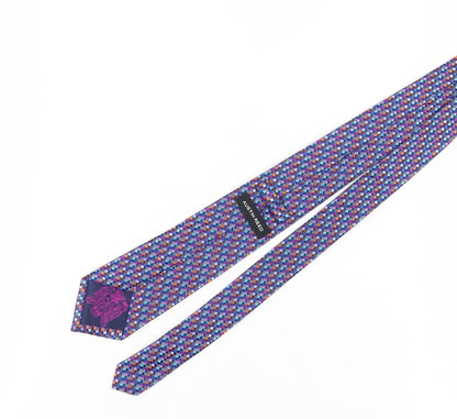 Austin Reed Multicoloured Silk Geometric Men's Designer Tie
