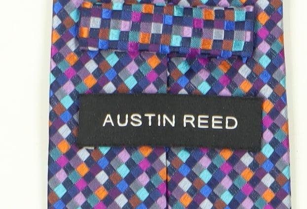 Austin Reed Multicoloured Silk Geometric Men's Designer Tie
