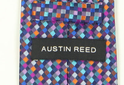 Austin Reed Multicoloured Silk Geometric Men's Designer Tie