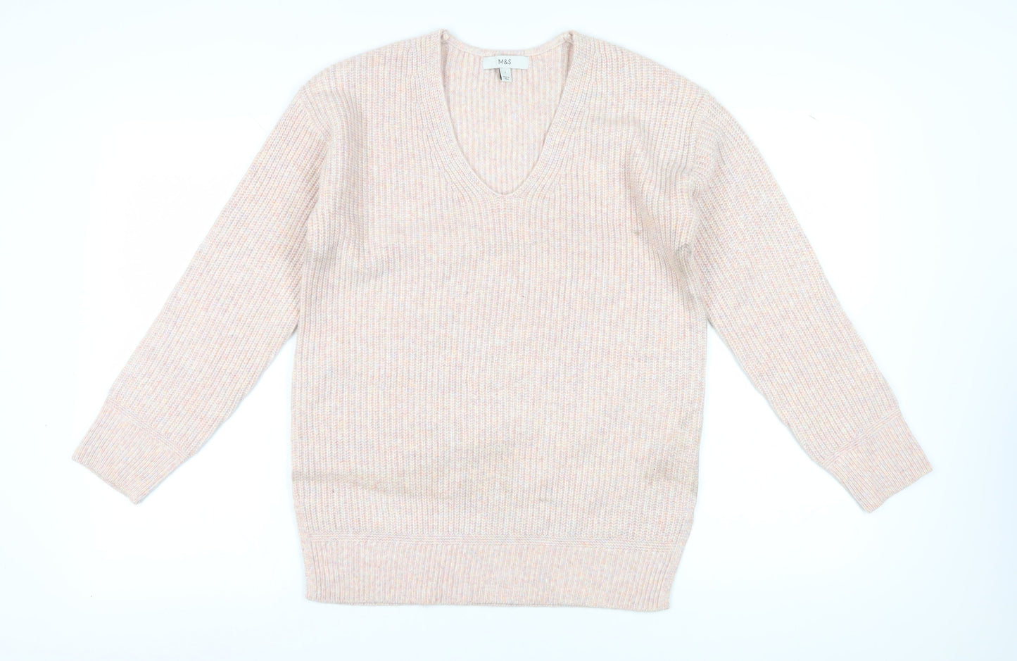 Womens UK Size S Marks and Spencer Multicoloured Pullover Jumper
