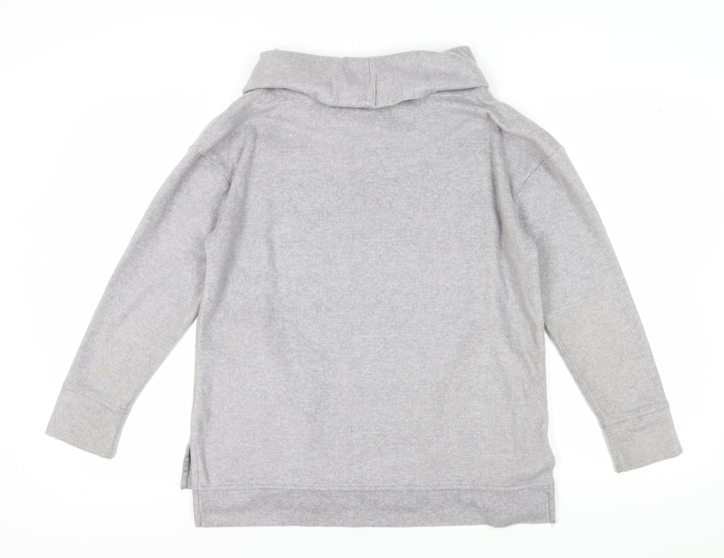Capsule Active Women's Grey Cowl Neck Sweatshirt Size 12