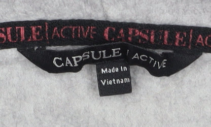 Capsule Active Women's Grey Cowl Neck Sweatshirt Size 12