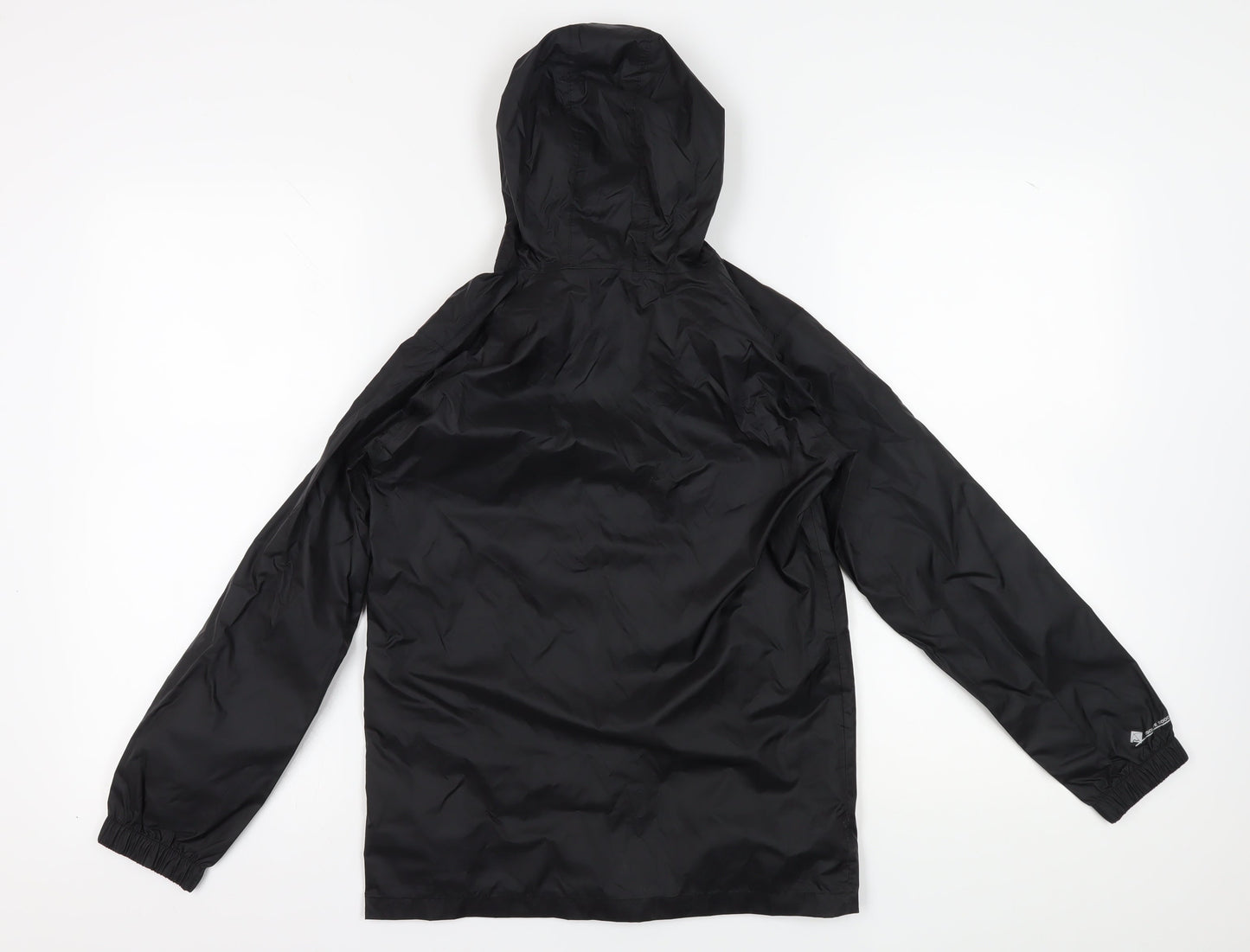 Regatta Boys Black Hooded Windbreaker Jacket 11-12 Years