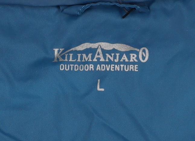 Kilimanjaro Blue Unisex Windbreaker Jacket L
