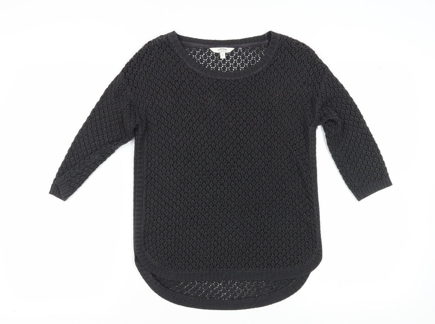 Womens UK Size 6 FatFace Black Pullover Jumper