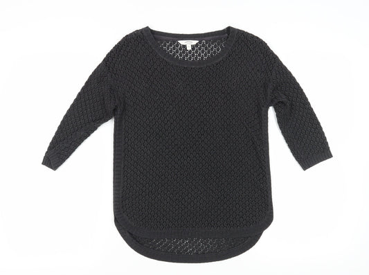 Womens UK Size 6 FatFace Black Pullover Jumper