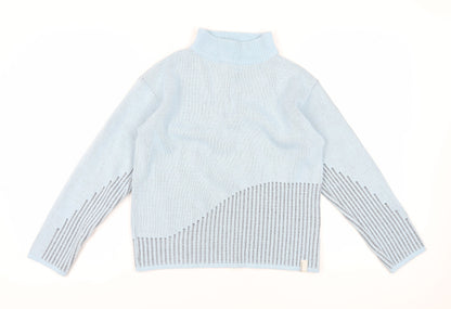 Womens UK Size L Quechua Blue Pullover Jumper