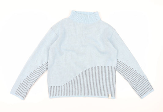Womens UK Size L Quechua Blue Pullover Jumper